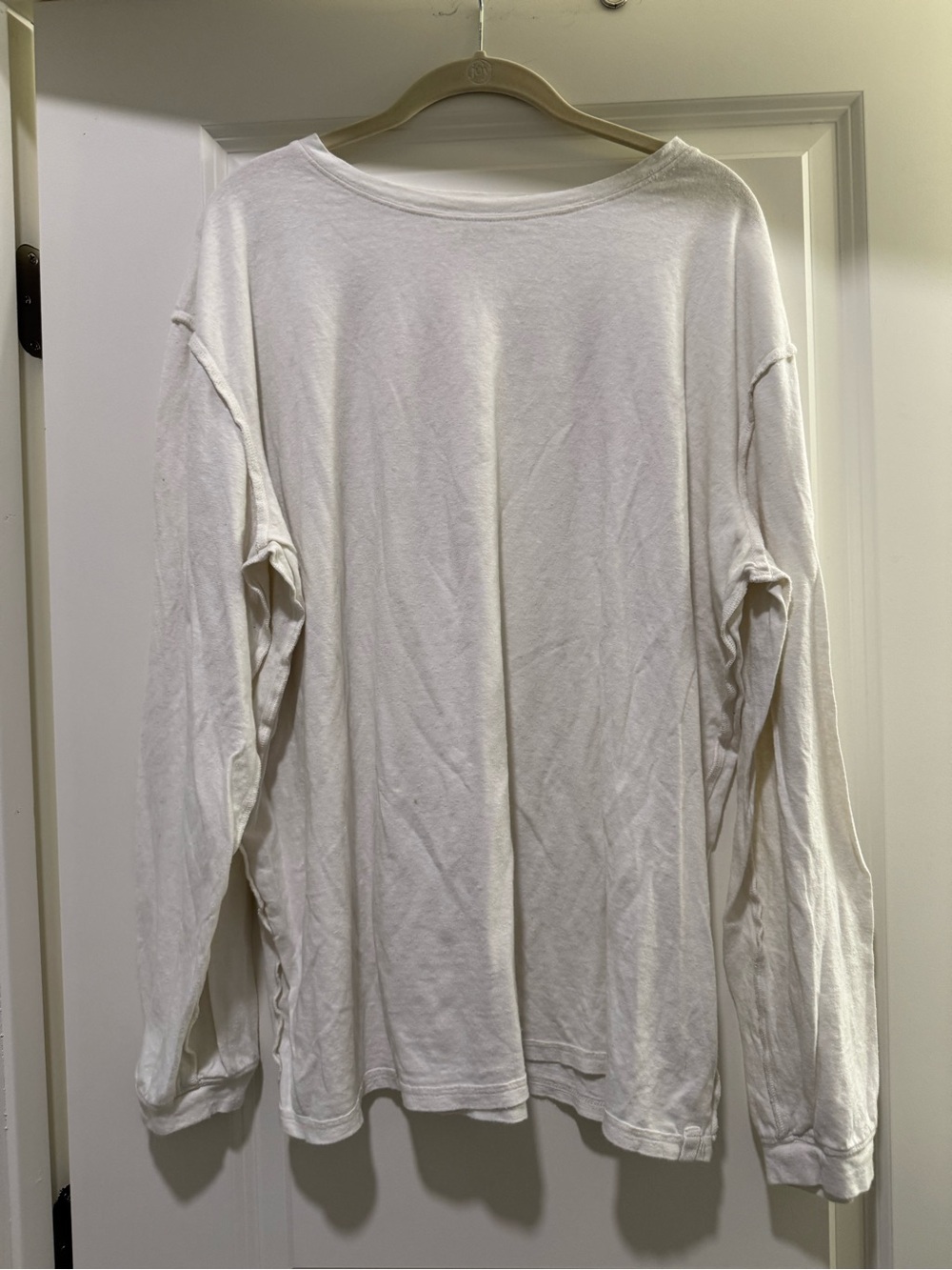 Free People "Morning, Noon, and Night T-Shirt"
Cream/Ivory